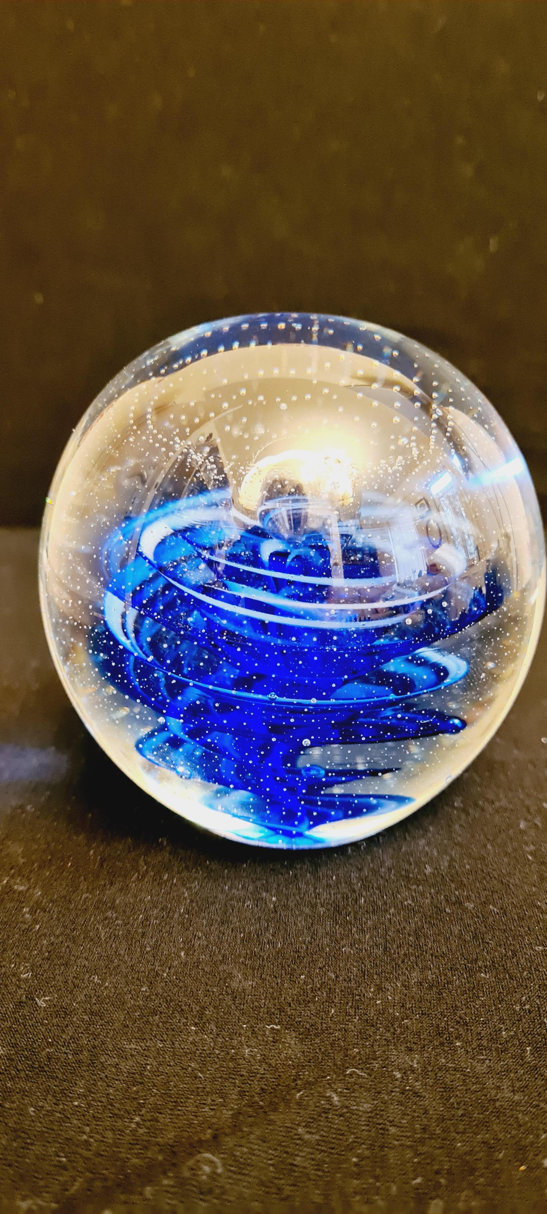 Murano Glass large Paperweight, Galliano Ferro For Sale 2