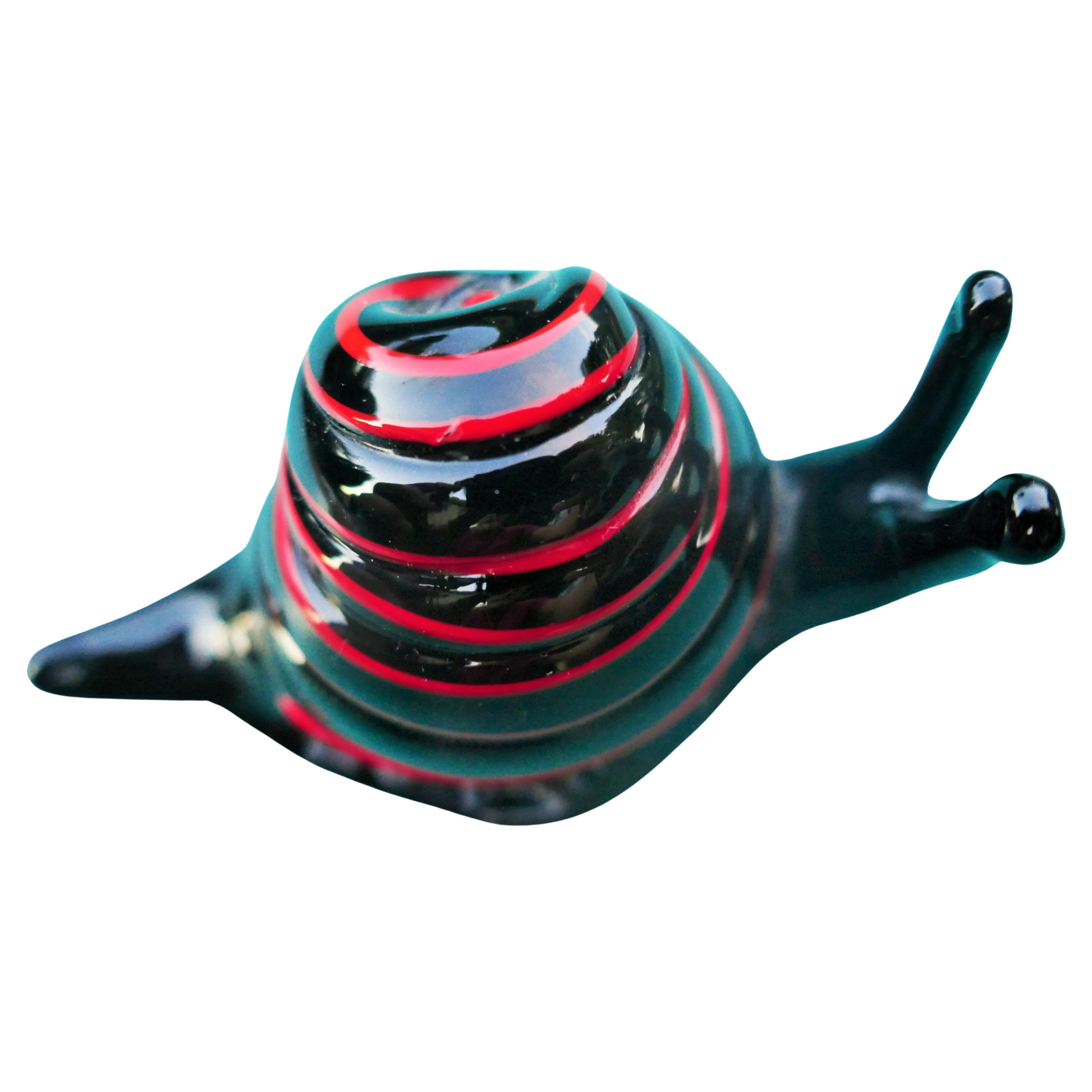 Verre de Murano Escargot en pâte de verre de Murano, style Seguso, Nason Zuccheri en vente