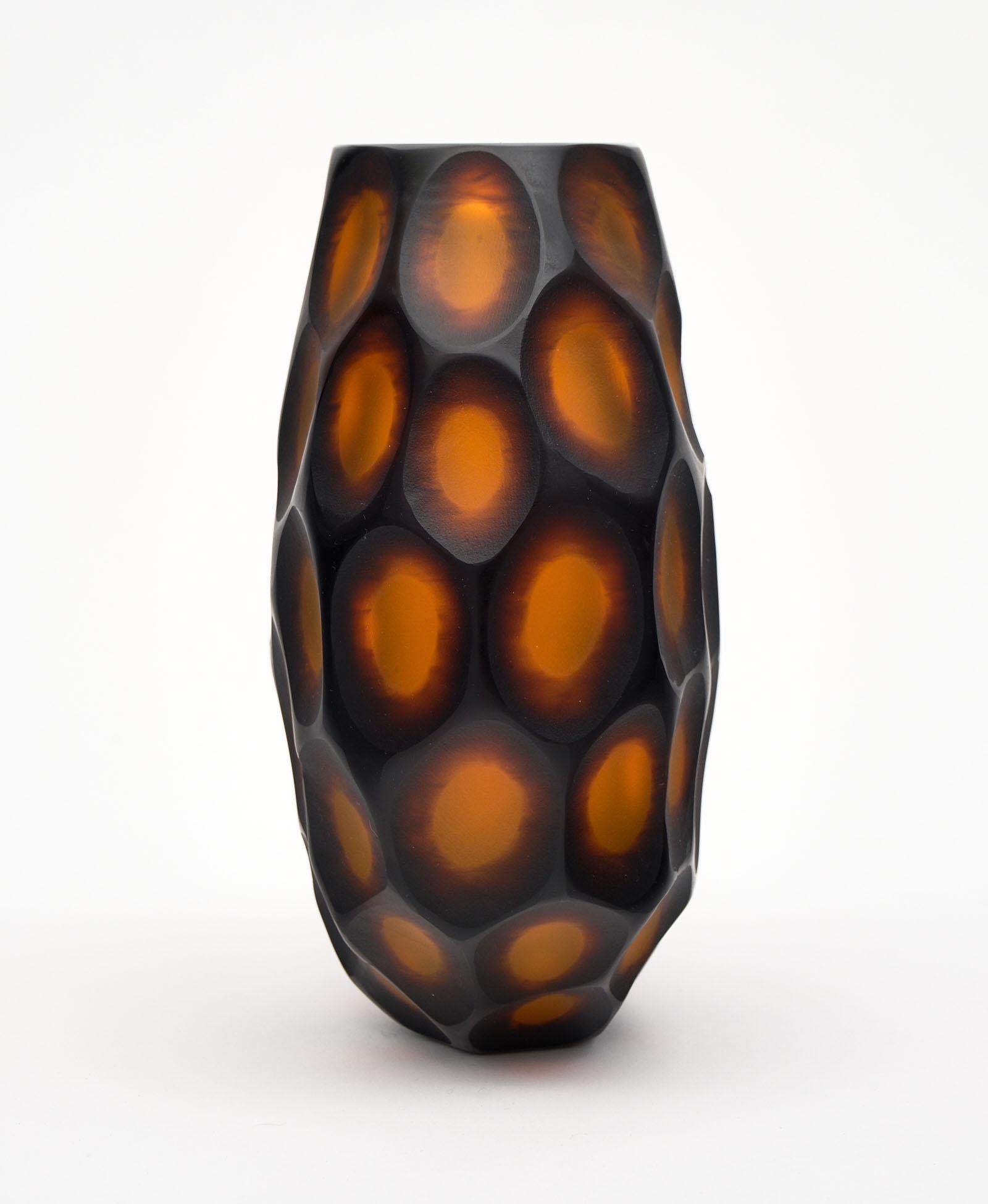 Murano Glass “Pavone” Vase 3