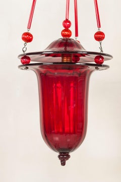 Murano Glass Pendant, Art Deco Period, Italy, circa 1920