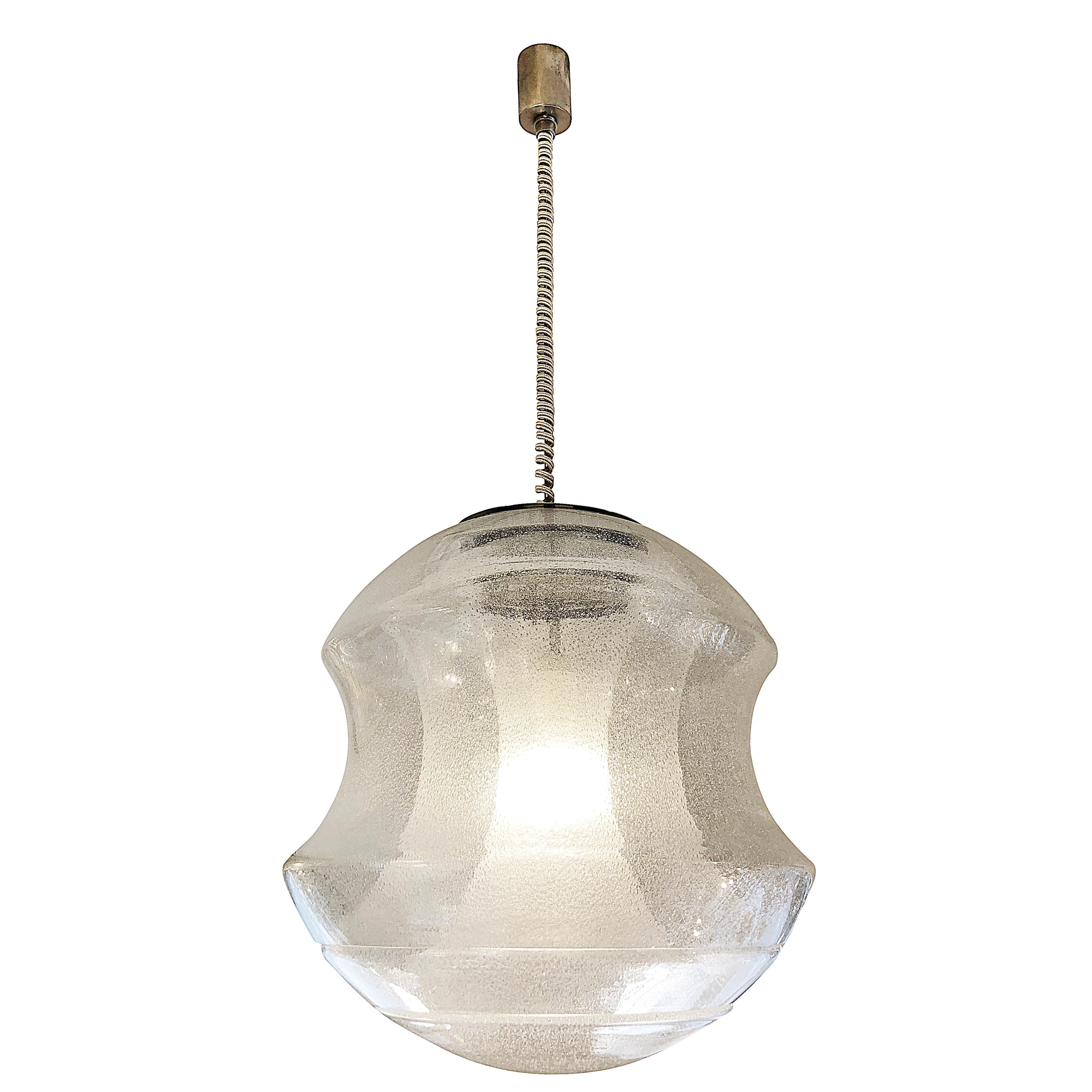 Murano Glass Pendant by Carlo Nason for Mazzega