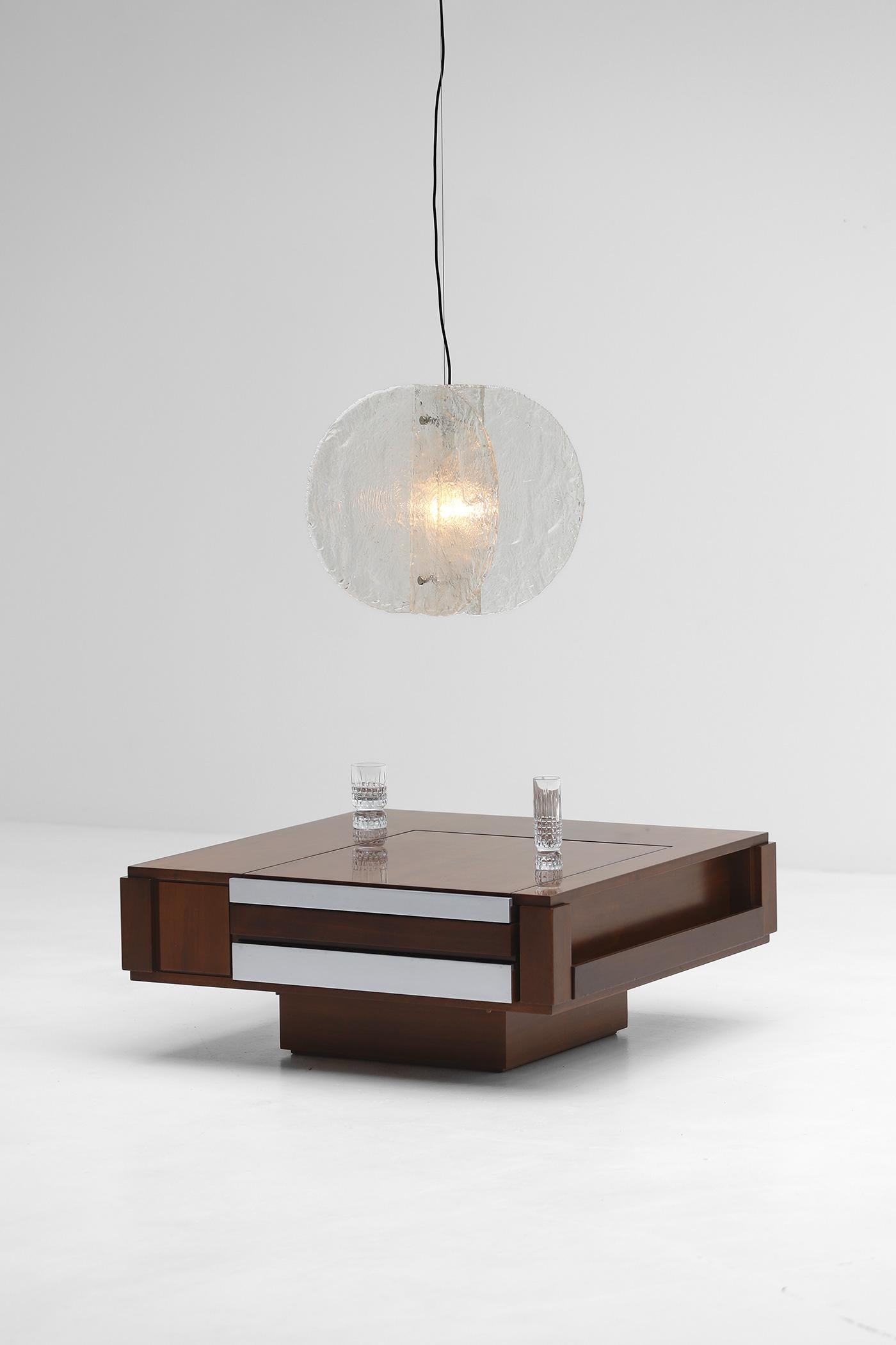 Pendentif en verre de Murano par Carlo Nason pour Mazzega, Italie, années 1960 en vente 3