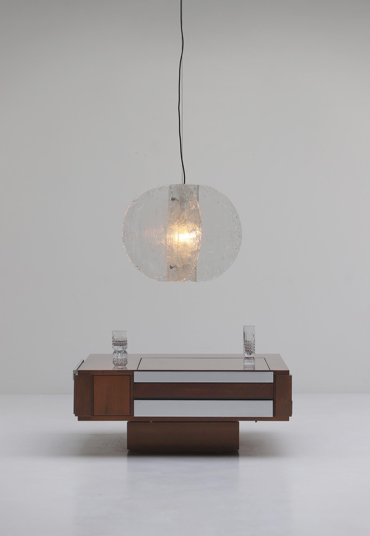 Verre de Murano Pendentif en verre de Murano par Carlo Nason pour Mazzega, Italie, années 1960 en vente