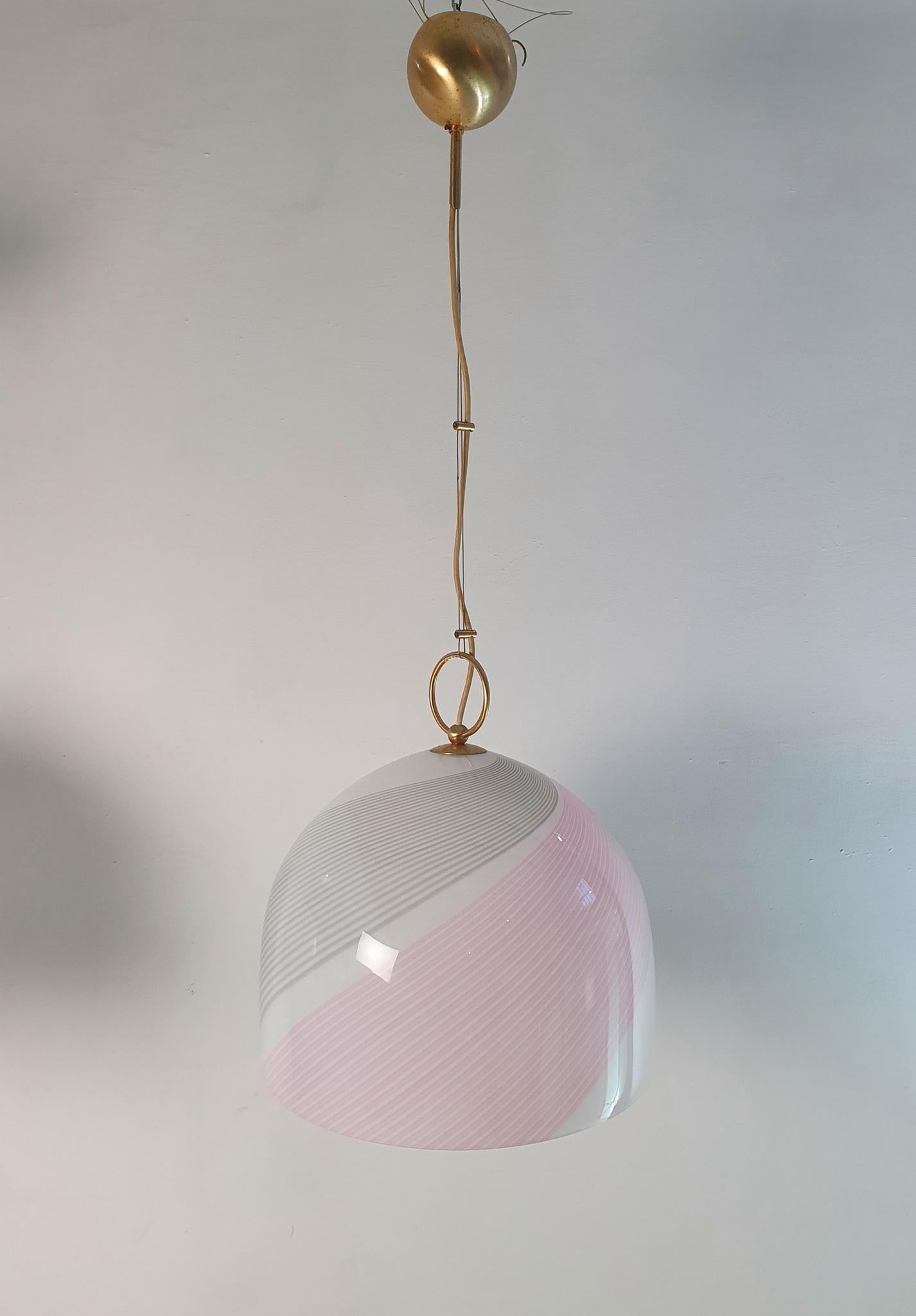 20th Century Murano Glass Pendant by La Murrina, Italy For Sale