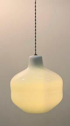 Murano glass pendant by Massimo Vignelli for Venini 1950 made in Italy