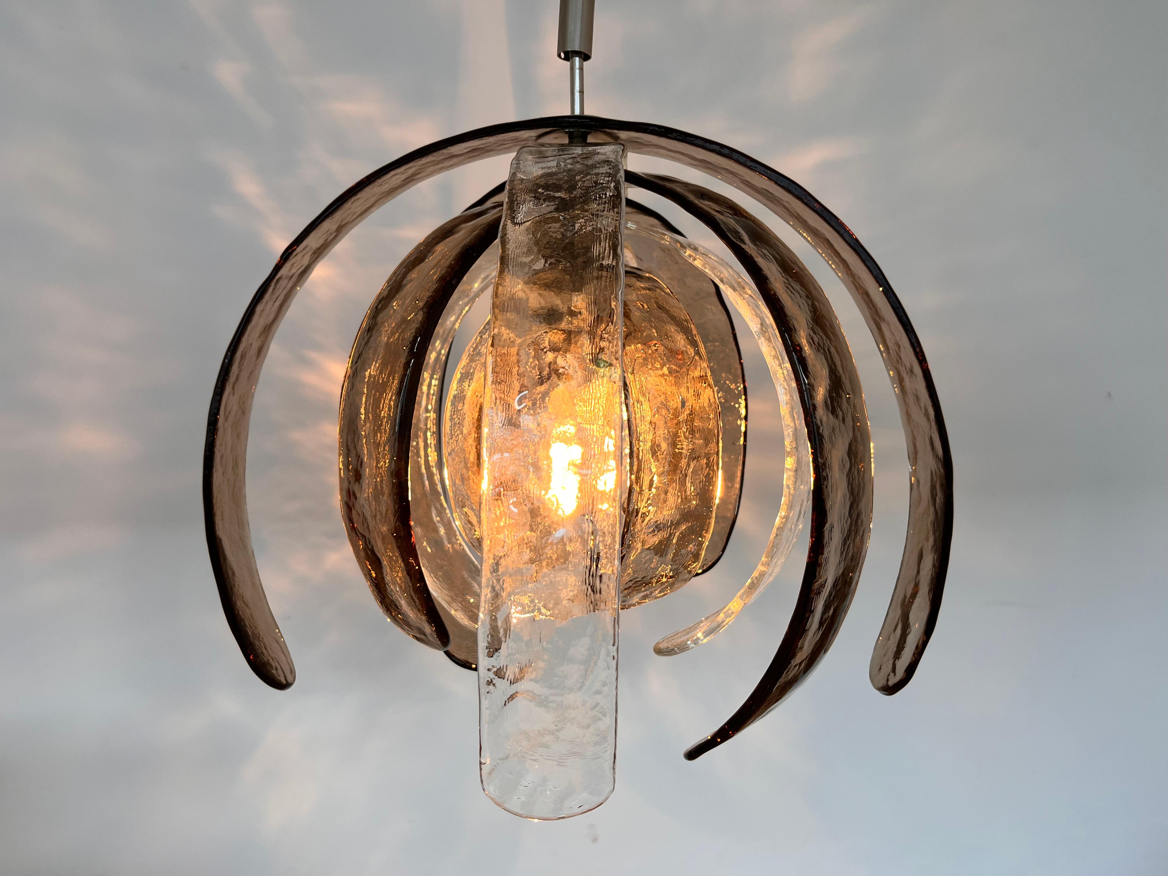 Mid-Century Modern Murano Glass pendant/chandelier 