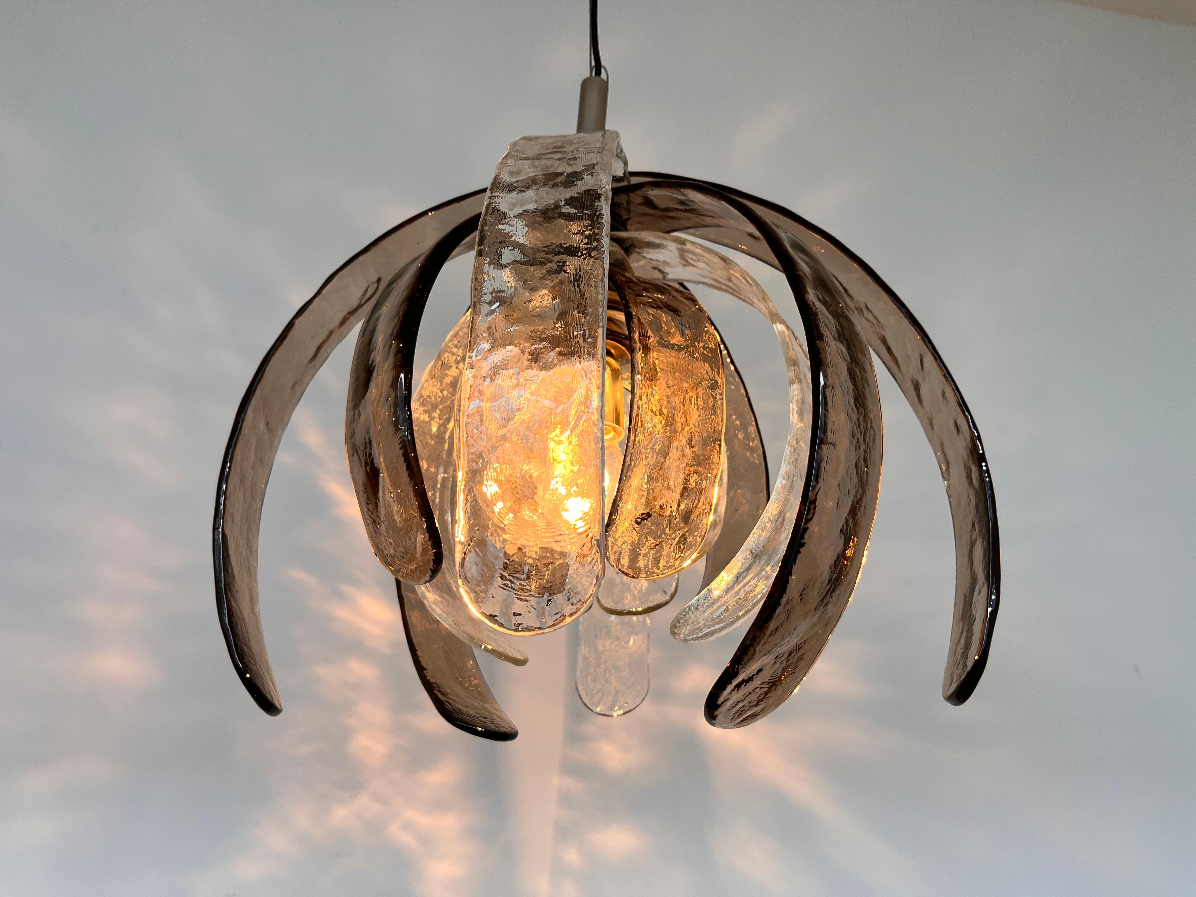 italien Lustre/lustre Artichoke de Murano par Carlo Nason pour Mazzega - Italie en vente