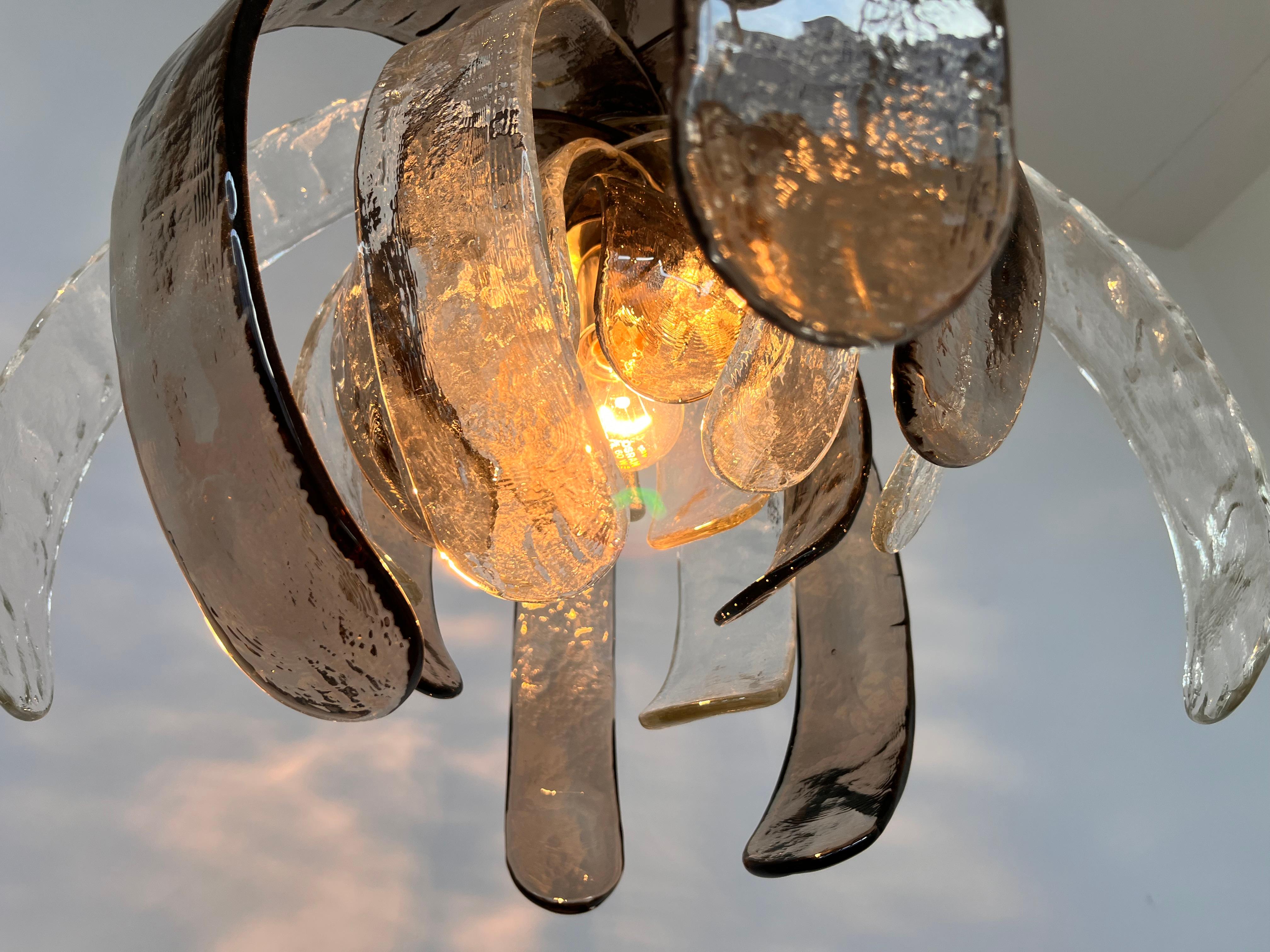 Colgante/ araña de cristal de Murano 