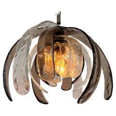 Murano Glass pendant/chandelier "Artichoke" by Carlo Nason for Mazzega - Italy