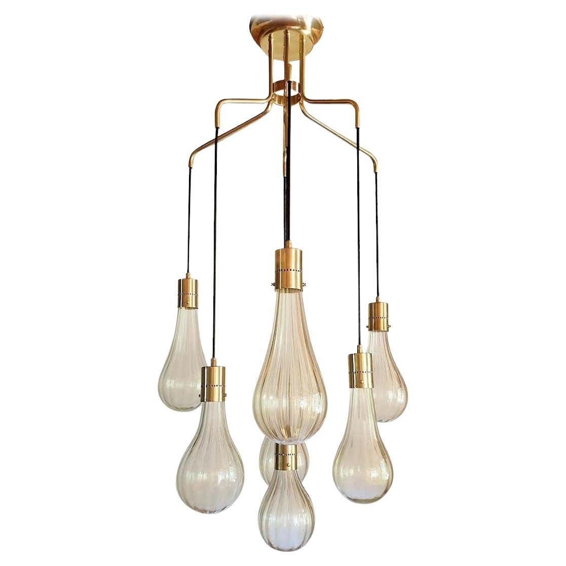 Murano Glass Pendant Chandelier