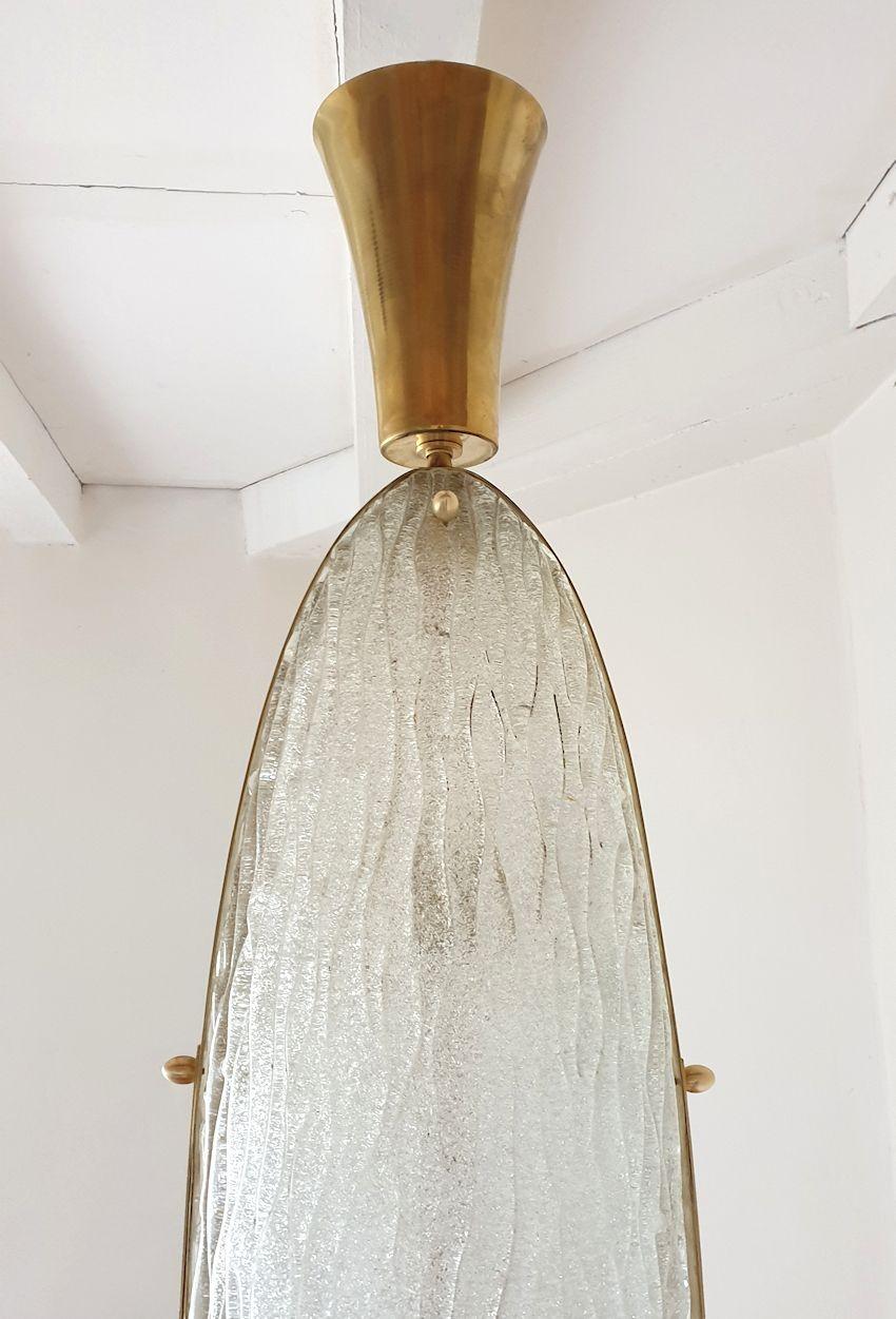 Murano Glass Pendant Chandelier, Italy 3