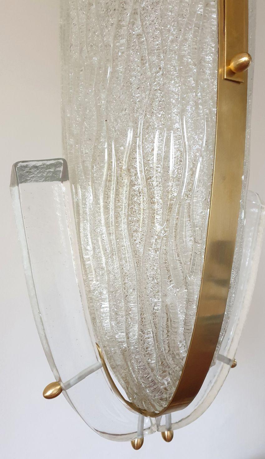 Murano Glass Pendant Chandelier, Italy 5