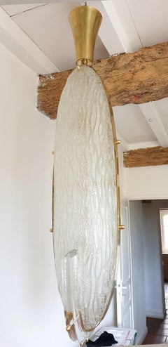 Murano Glass Pendant Chandelier, Italy