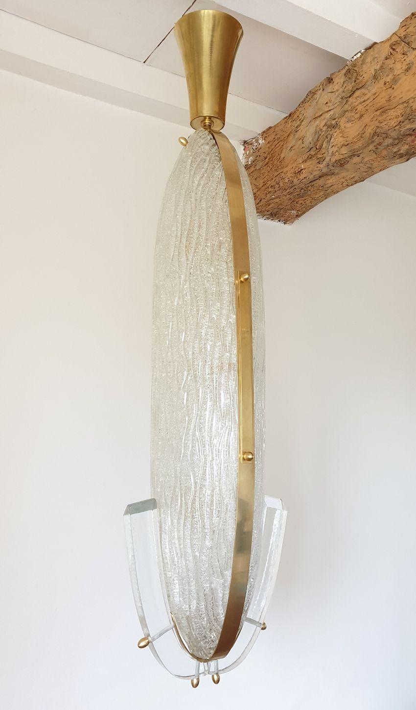 Murano Glass Pendant Chandelier, Italy 2