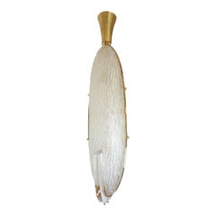 Murano Glass Pendant Chandelier, Italy