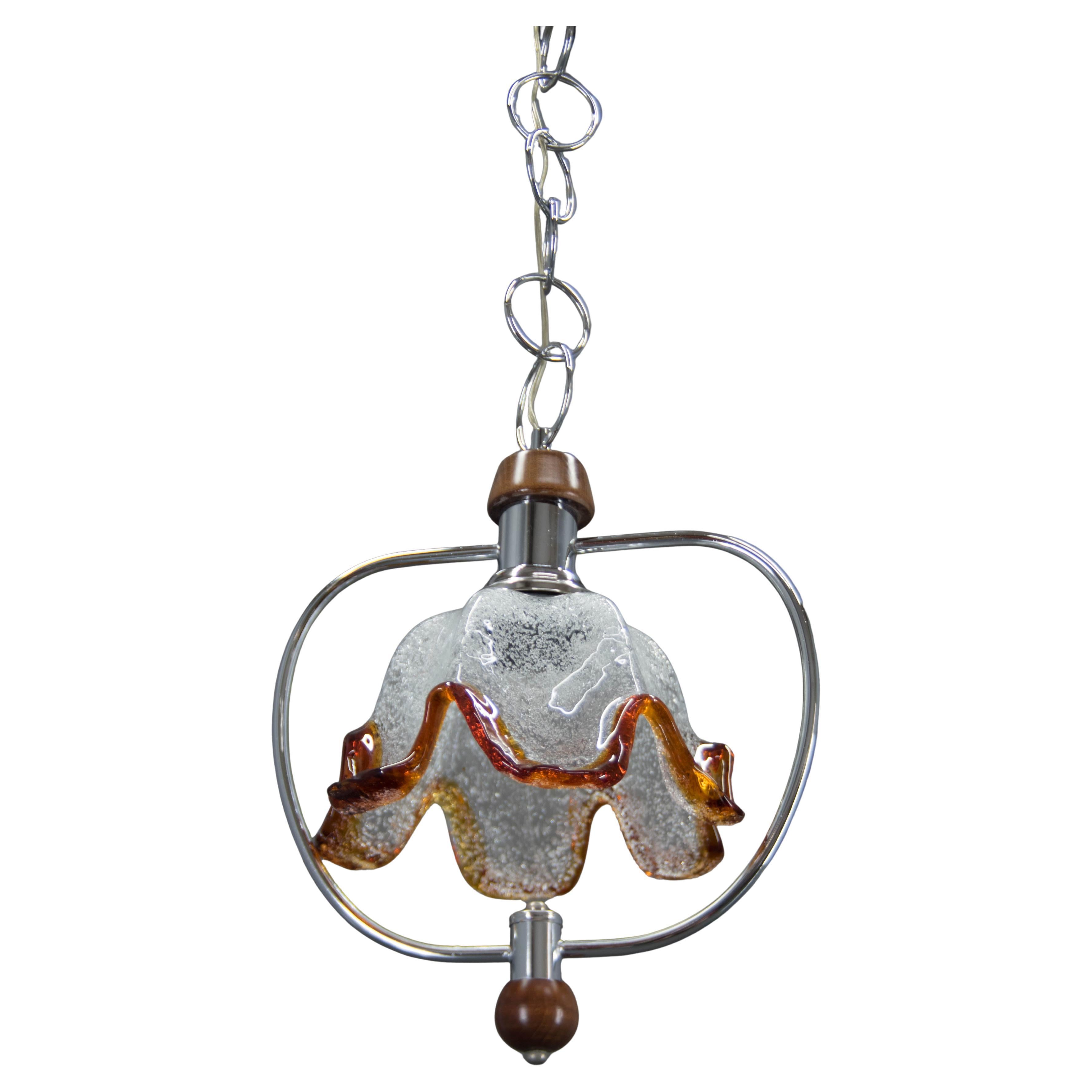Lampe à suspension de Murano, Italie, années 1980 en vente