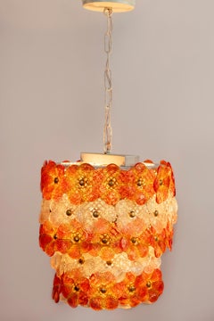 Murano Glass Pendant, Italy, circa 1960.