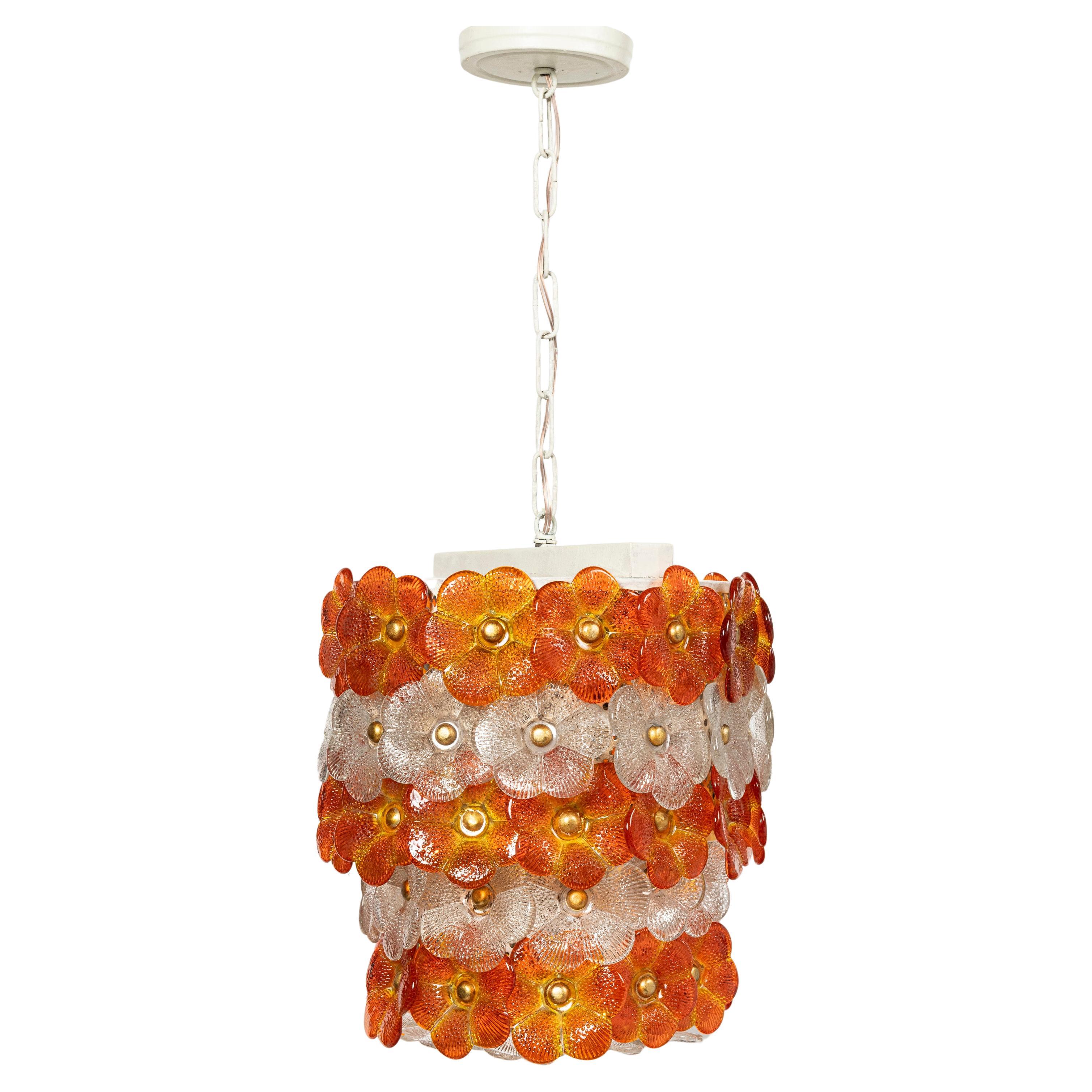 Murano Glass Pendant, Italy, circa 1960. For Sale