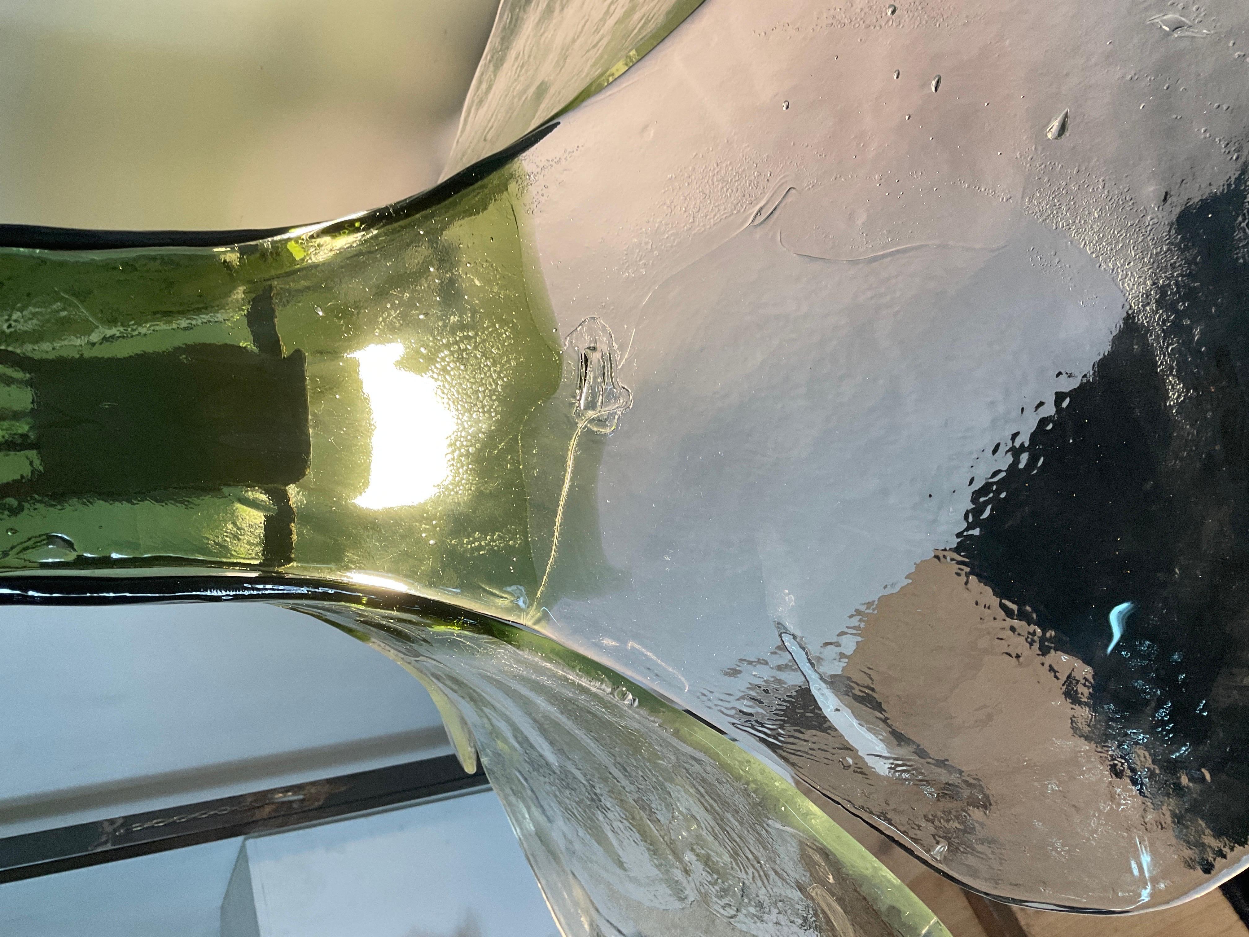 Murano glass pendant lamp by Carlo Nason, 60s For Sale 3