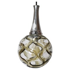 Lámpara colgante de cristal de Murano de Doria Leuchten Germany Años 60