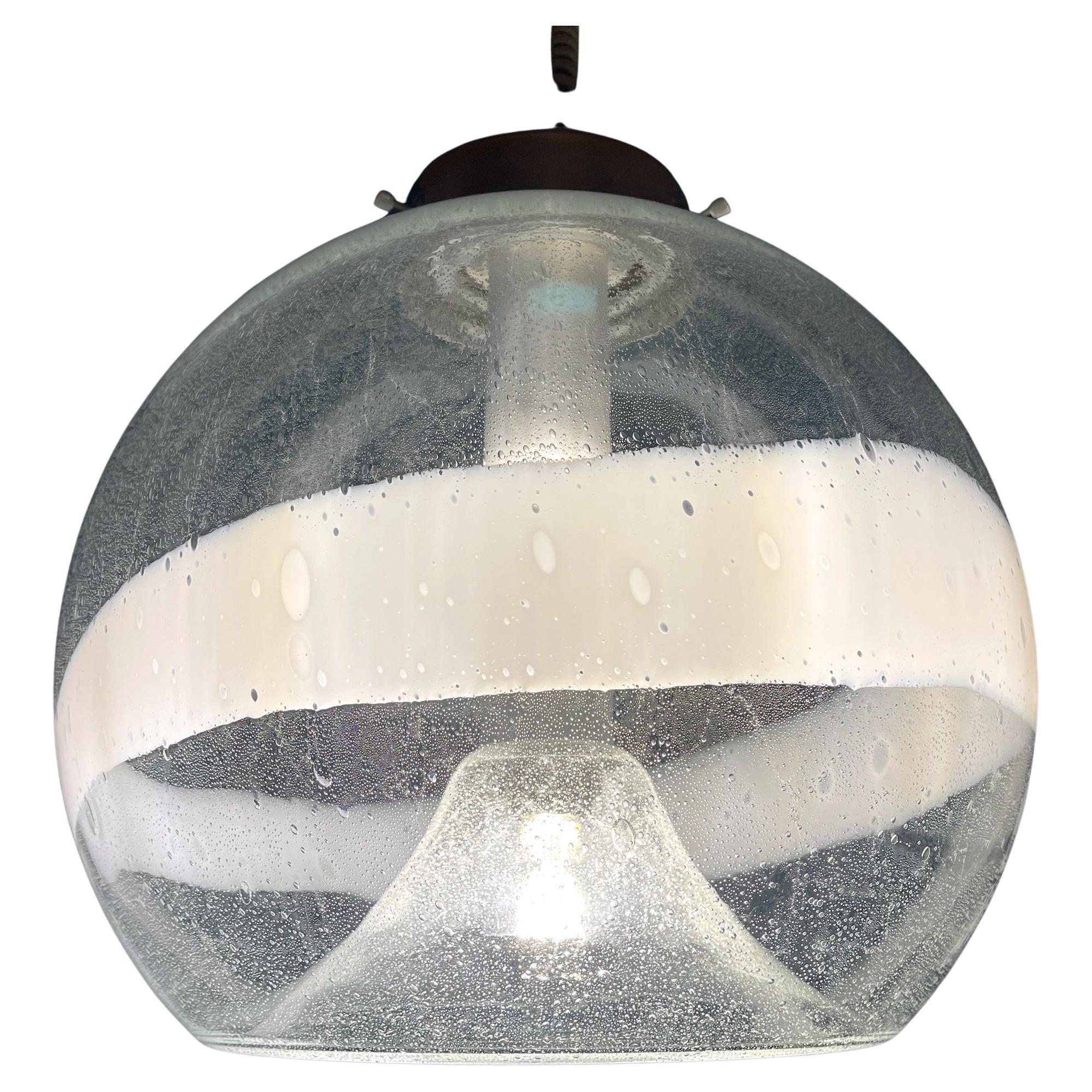 Murano Glass Pendant Lamp by Ettore Fantasia and Gino Poli Sothis, Italy, 1960s