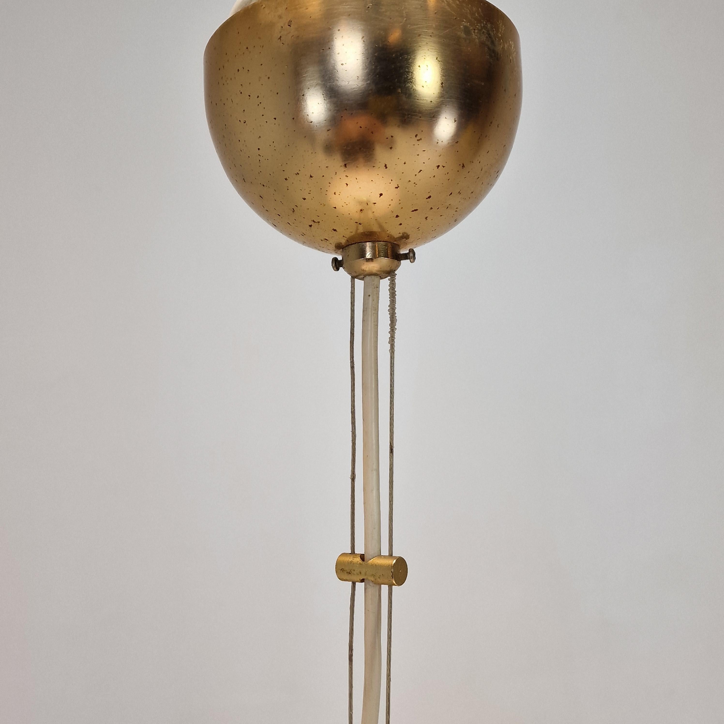 Mid-Century Modern Murano Glass Pendant Lamp by 