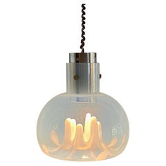Murano Glass Pendant Lamp by Toni Zuccheri for VeArt, 1970s