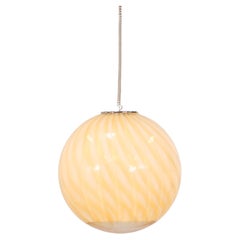 Vintage Murano Glass pendant Lamp by Venini - 1960