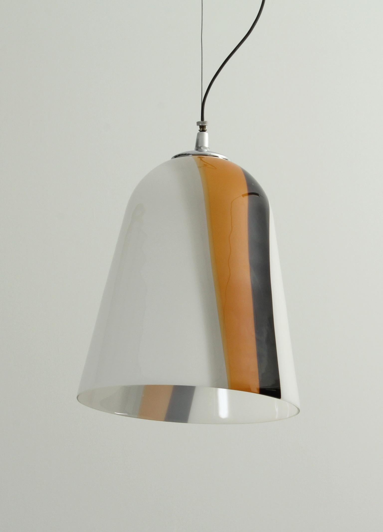 Mid-Century Modern Murano Glass Pendant Lamp from 1970's