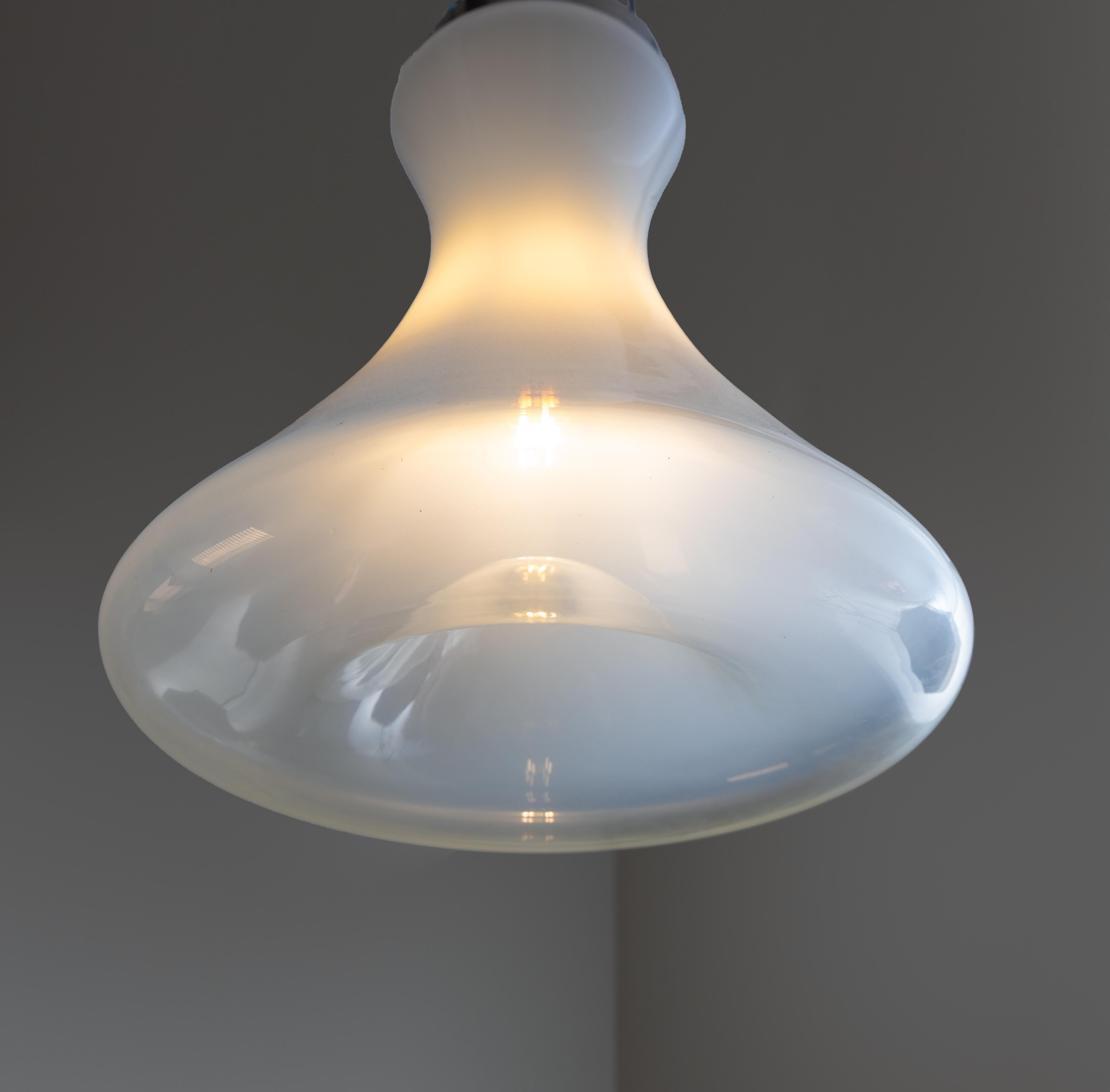 Lampe suspendue en verre de Murano, Gino Vistosi, Vetreria Vistosi, années 1970 en vente 7