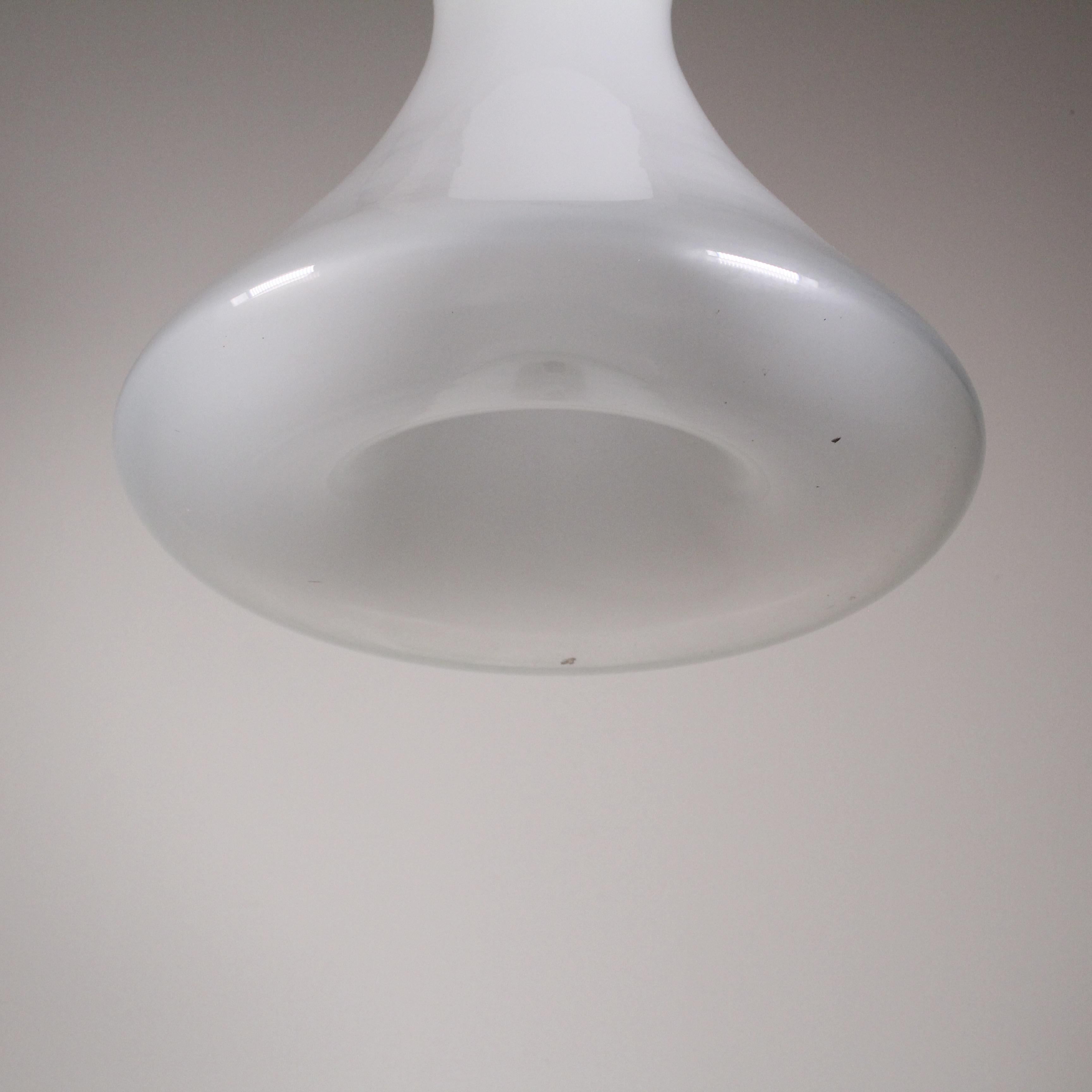 Lampe suspendue en verre de Murano, Gino Vistosi, Vetreria Vistosi, années 1970 en vente 1