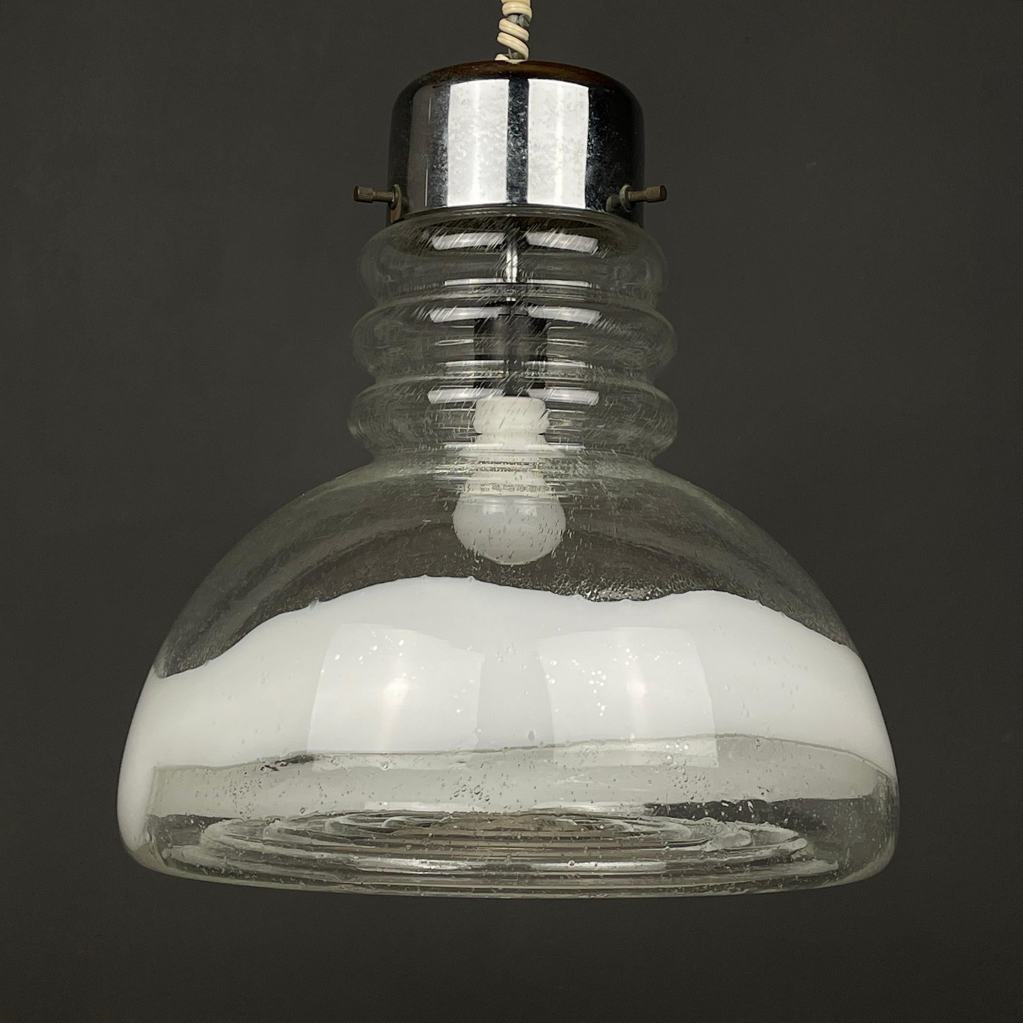 Murano Glass Pendant Lamp Italy, 1960s For Sale 2