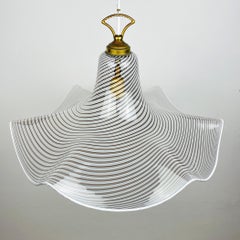 Murano glass pendant lamp Italy '70s