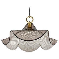 Murano Glass Pendant Lamp, Italy 70s