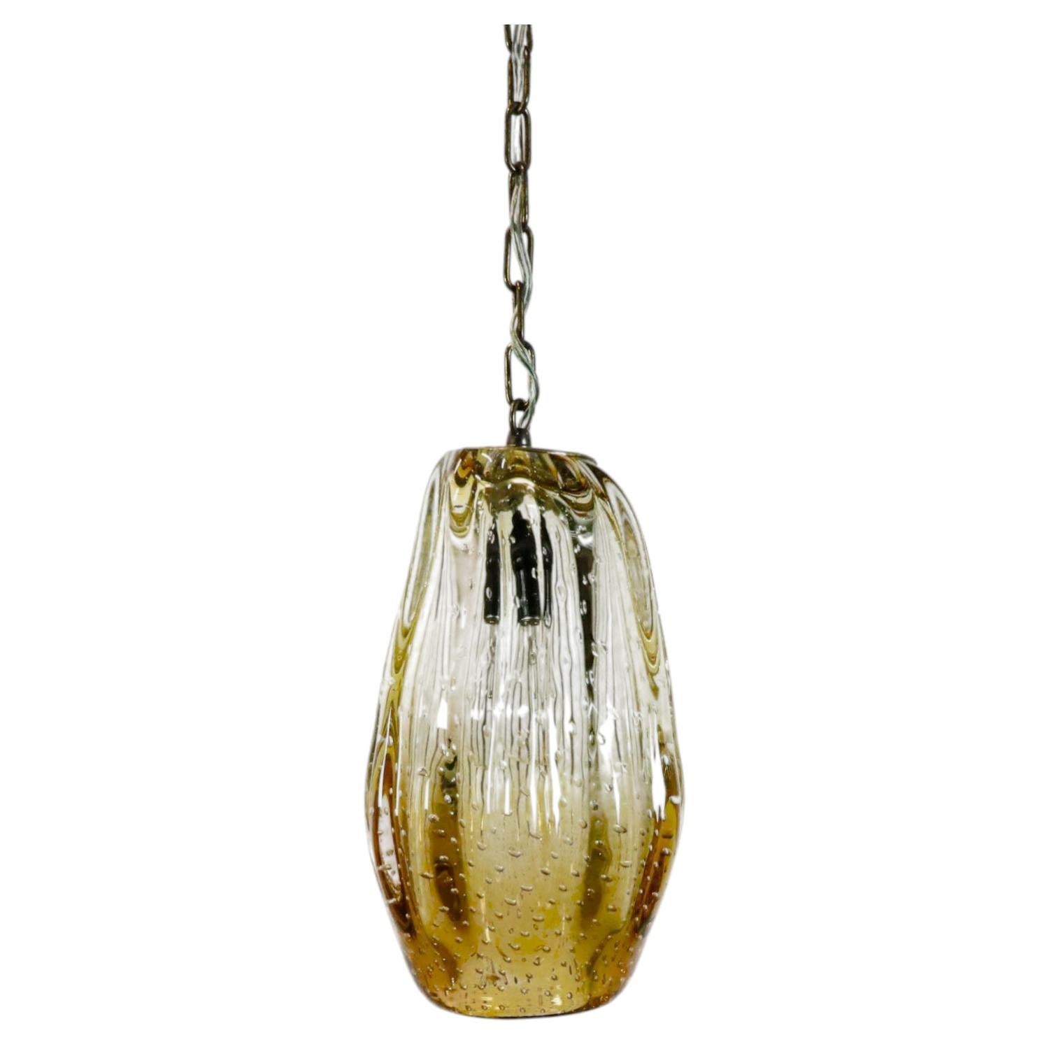 Murano Glass Pendant Lamp Italy, circa 1960