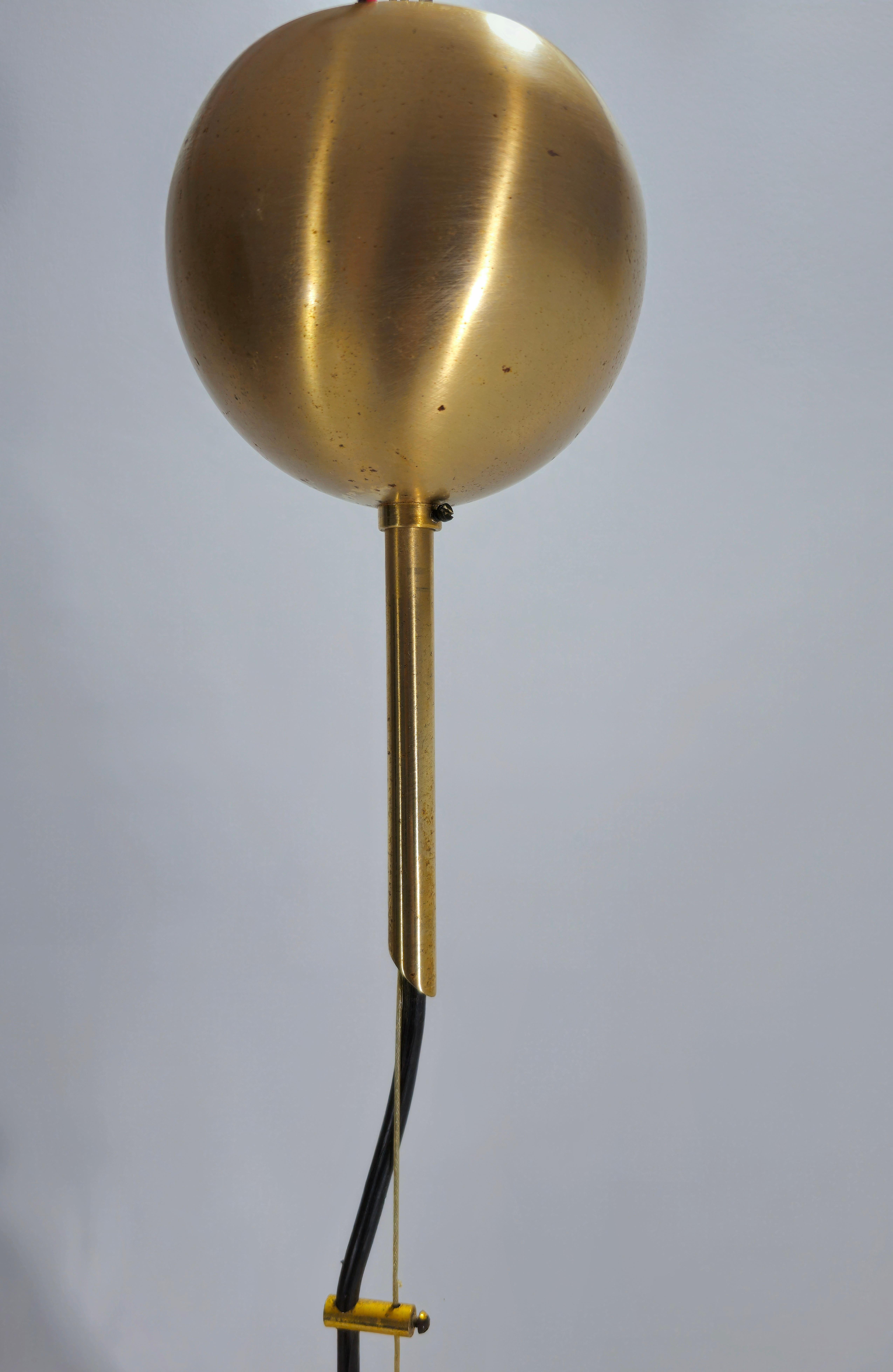 Murano Glass Pendant Lamp Lino Tagliapietra Mid-Century Modern Design Italy 70s 5