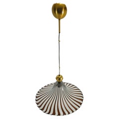 Murano Glass Pendant Lamp Lino Tagliapietra Mid-Century Modern Design Italy 70s