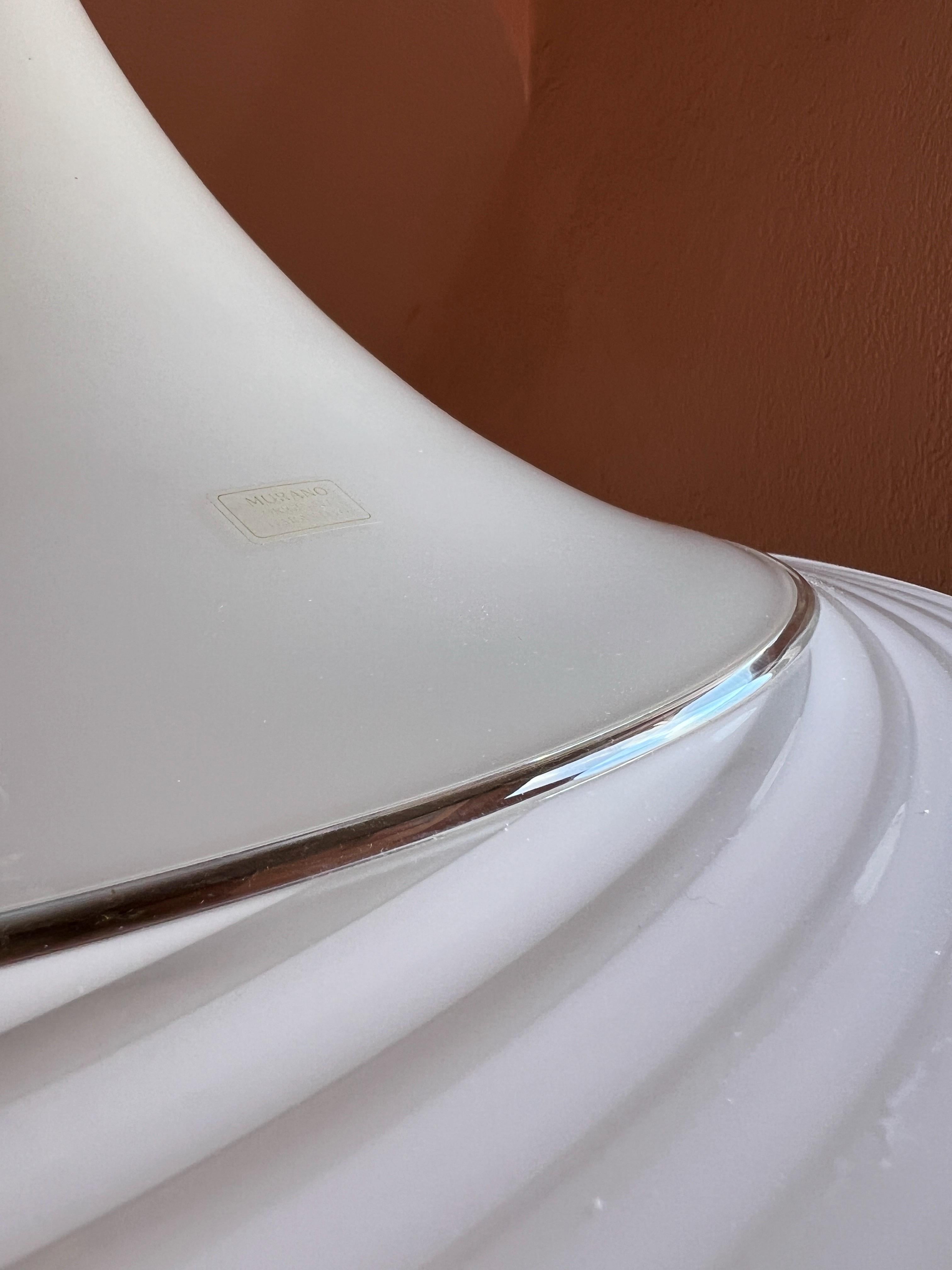 Lampada a sospensione in vetro di Murano anni '70 in vendita 1