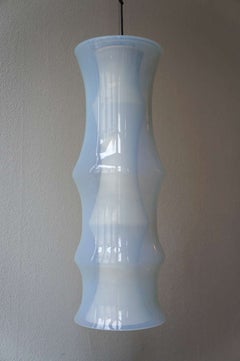 Lampe à suspension en verre de Murano par Carlo Nason, A.V. Mazzega, Italie, vers 1970