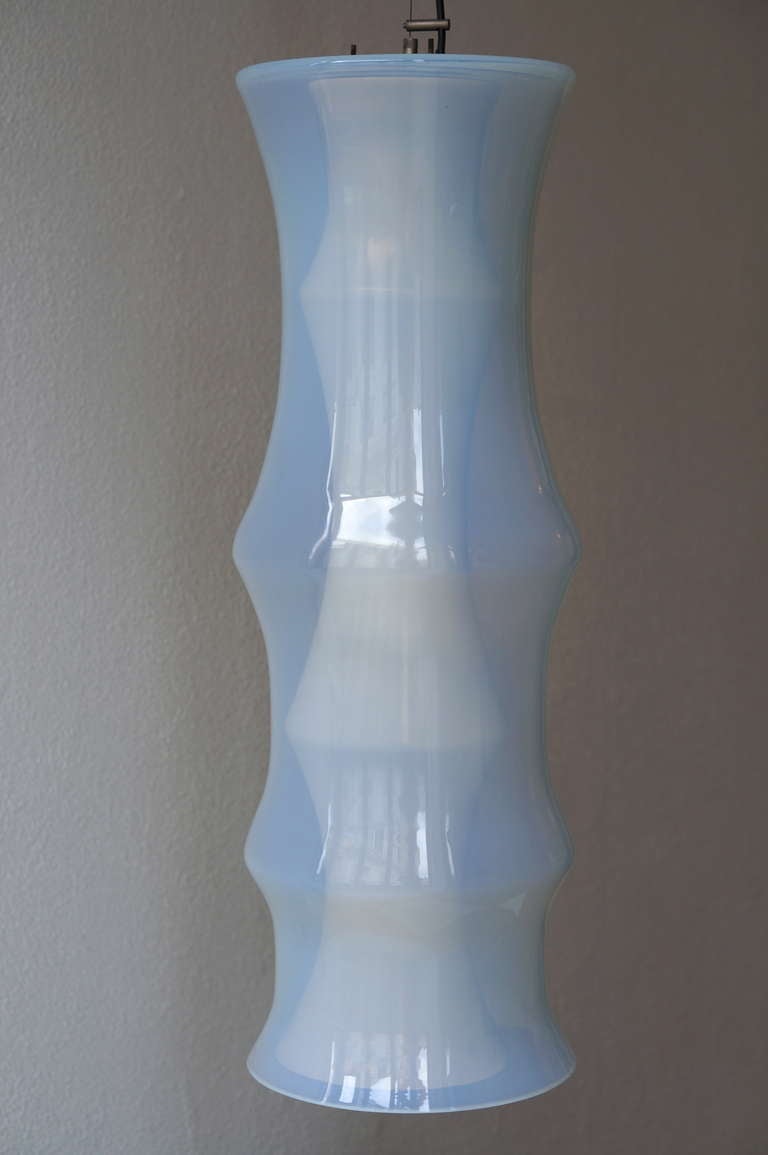 Murano Glass Pendant Light by Carlo Nason, A.V. Mazzega, Italy, circa 1970 In Good Condition For Sale In Antwerp, BE