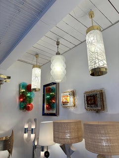 Murano Glass Pendant Light by Carlo Nason for Mazzega, Italy, 1970s