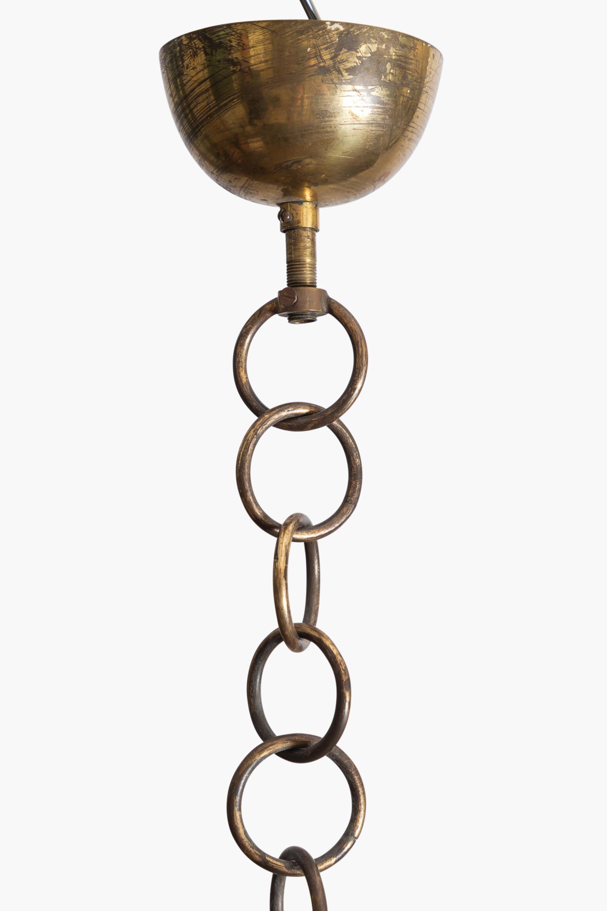 Murano Glas Pendelleuchte von Venini (20. Jahrhundert) im Angebot