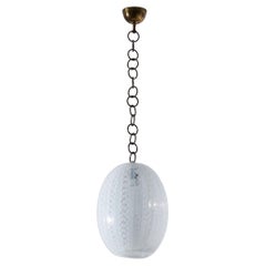 Murano Glass Pendant Light by Venini