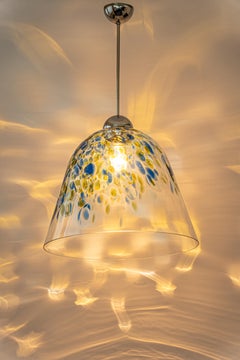 Murano Glass Pendant Light Designed by Kalmar, Austria, 1970s