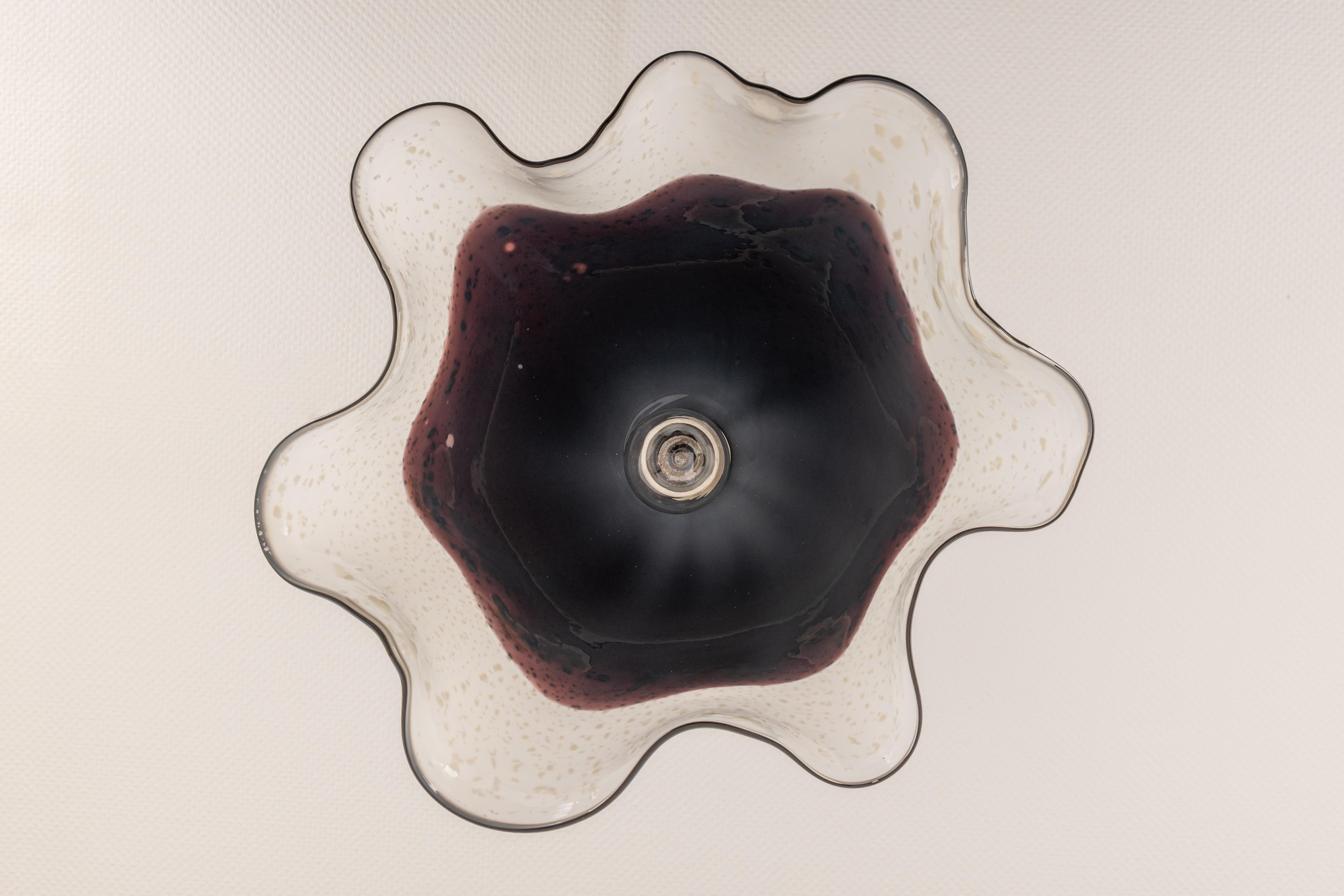 Lampe suspendue en verre de Murano Design/One Lighting, Autriche, années 1970 Bon état - En vente à Aachen, NRW