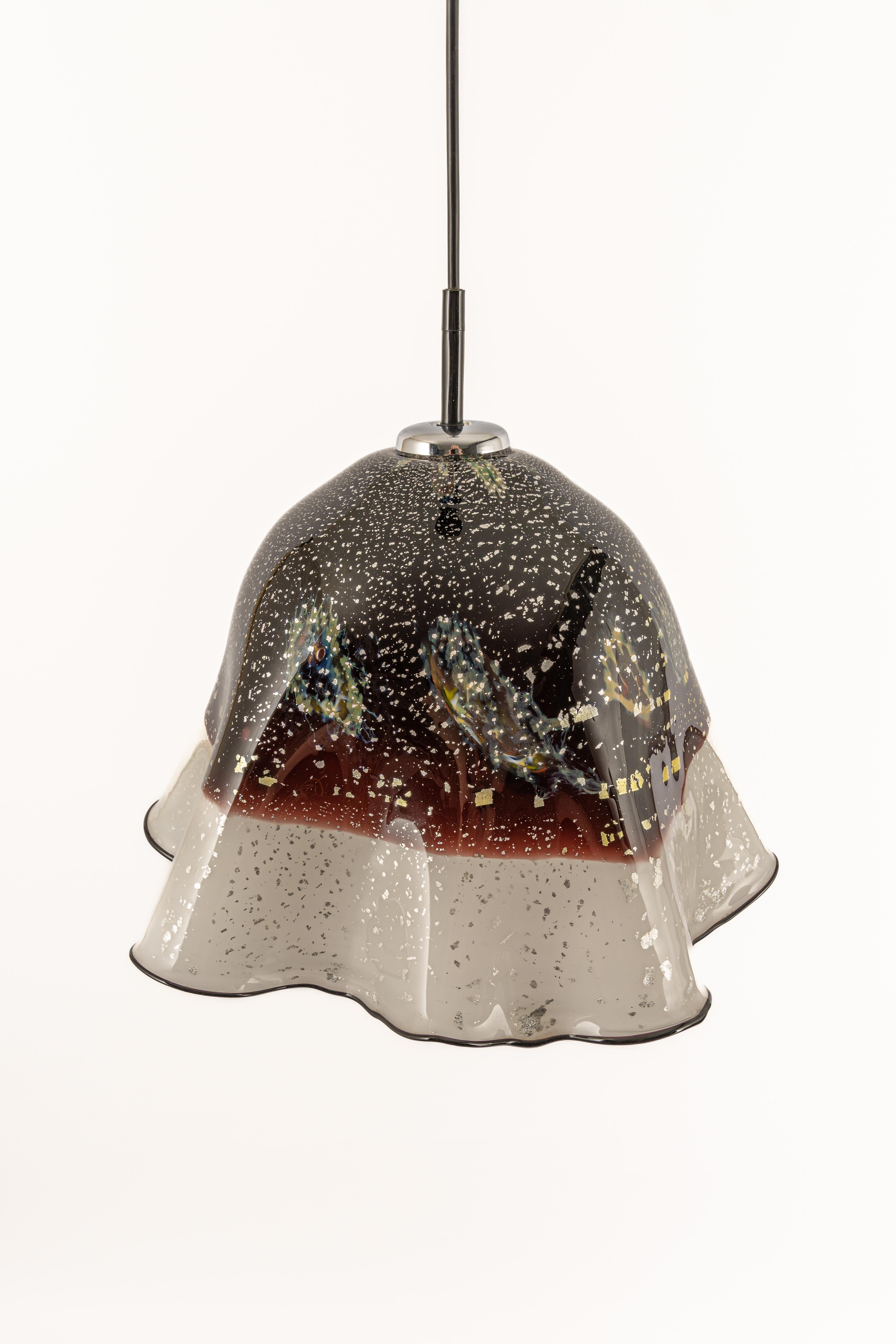Verre de Murano Lampe suspendue en verre de Murano Design/One Lighting, Autriche, années 1970 en vente