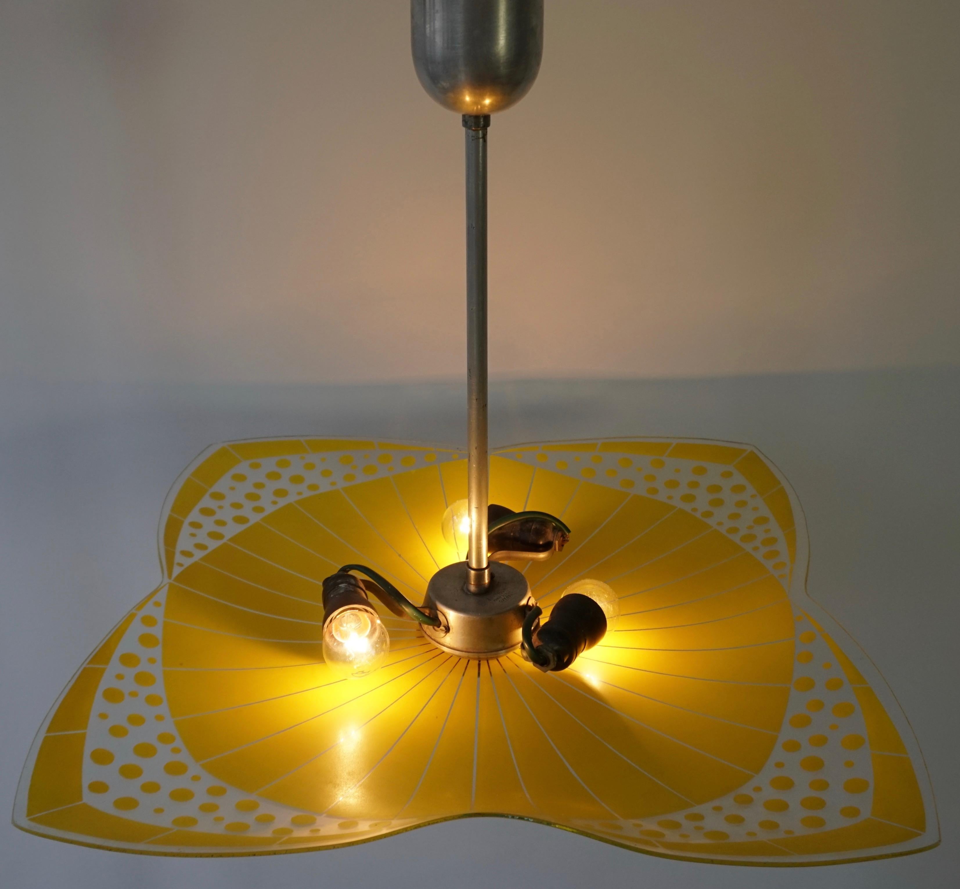 Murano Glass Pendant Light, Italy For Sale 7