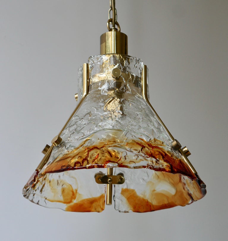 Murano Glass Pendant Light, Italy For Sale at 1stDibs