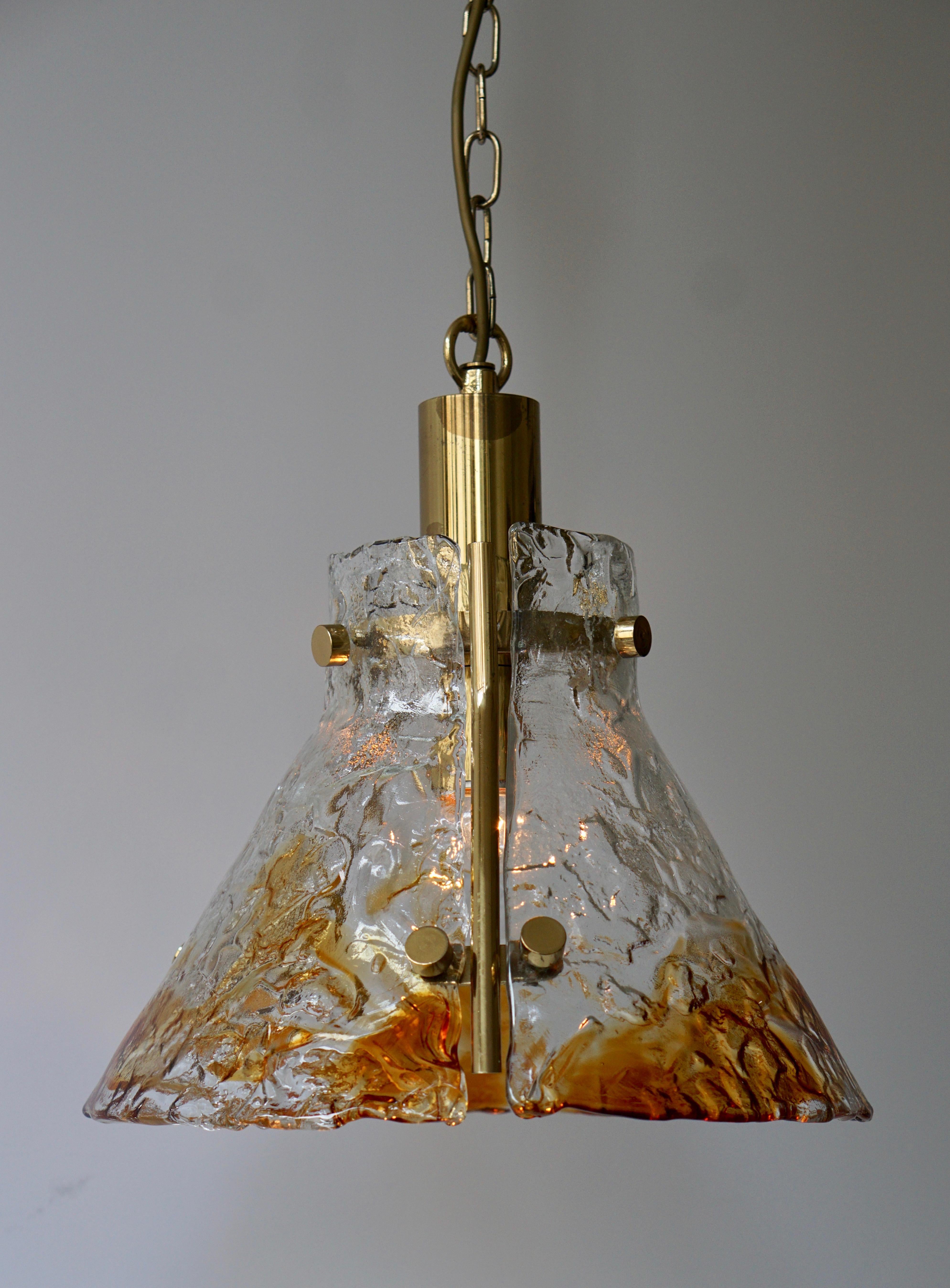 venetian glass pendant light