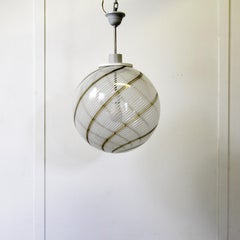 Murano glass pendant - Venice 1950s att.Venini .